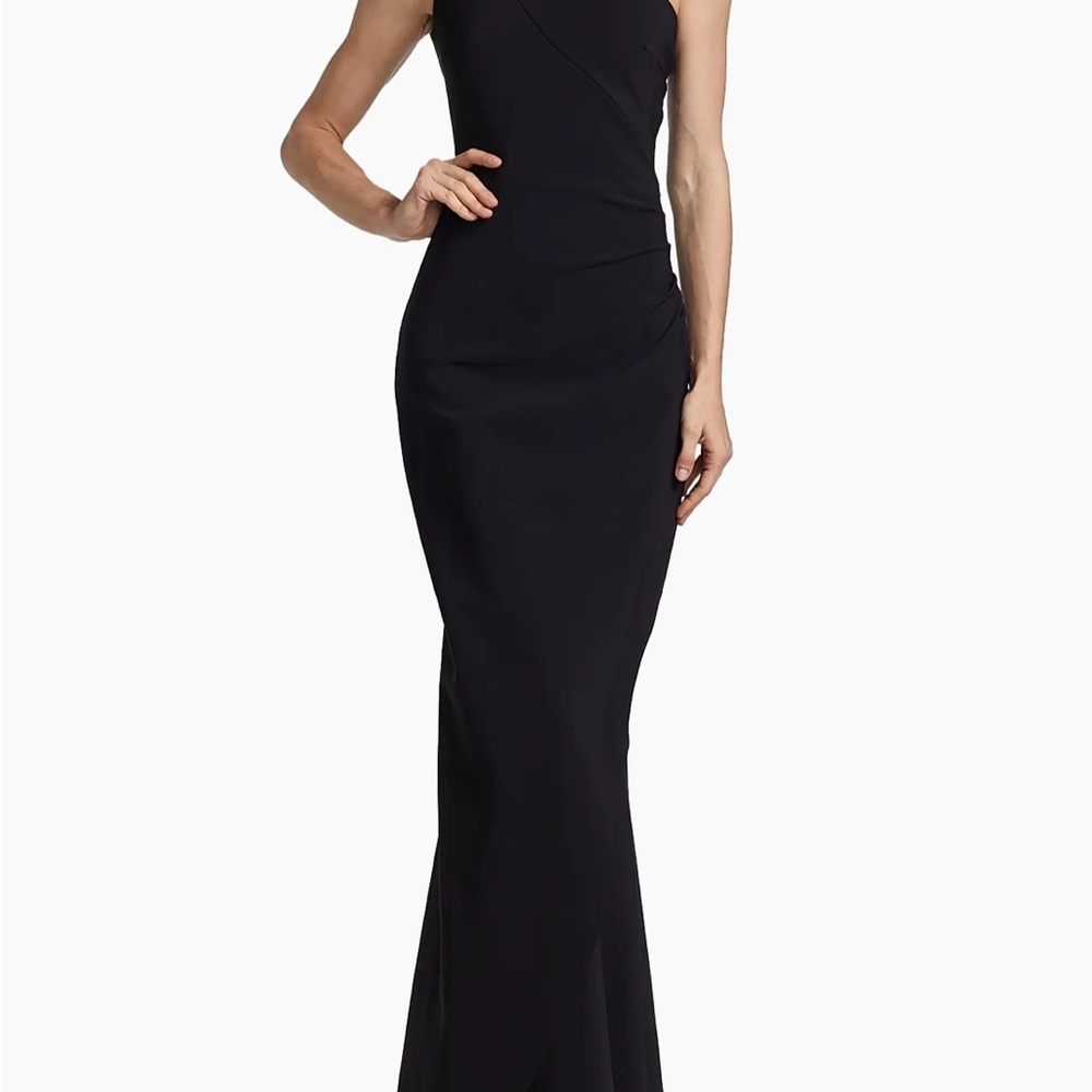 Chiara Boni La Petite Robe Gosia One Shoulder Gown NWT 6 SAKS Formal Dress Italy